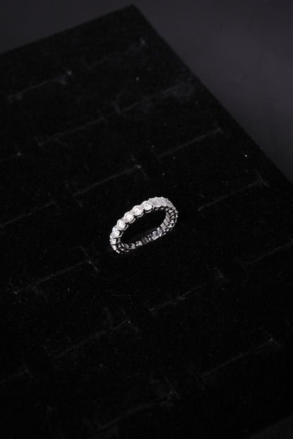 Timeless Emerald Cut Diamond Ladies Ring - RLB3150