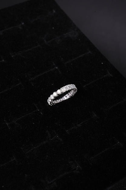 Timeless Emerald Cut Diamond Ladies Ring - RLB3150