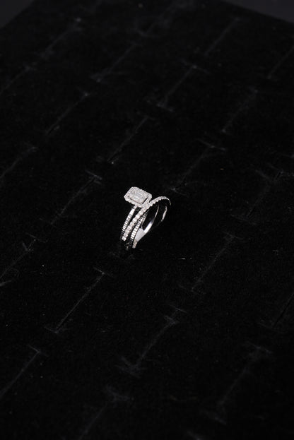 Enchanted Cluster Natural Diamond Ladies Ring - ZRL1063