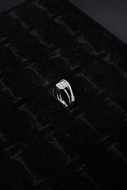 Enchanted Cluster Natural Diamond Ladies Ring - ZRL1063