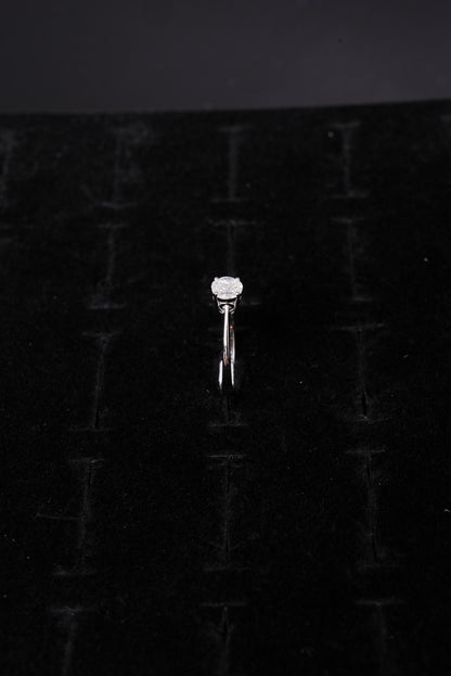 Ethereal Solitaire Cascade 18K Ladies Ring - RLA2531