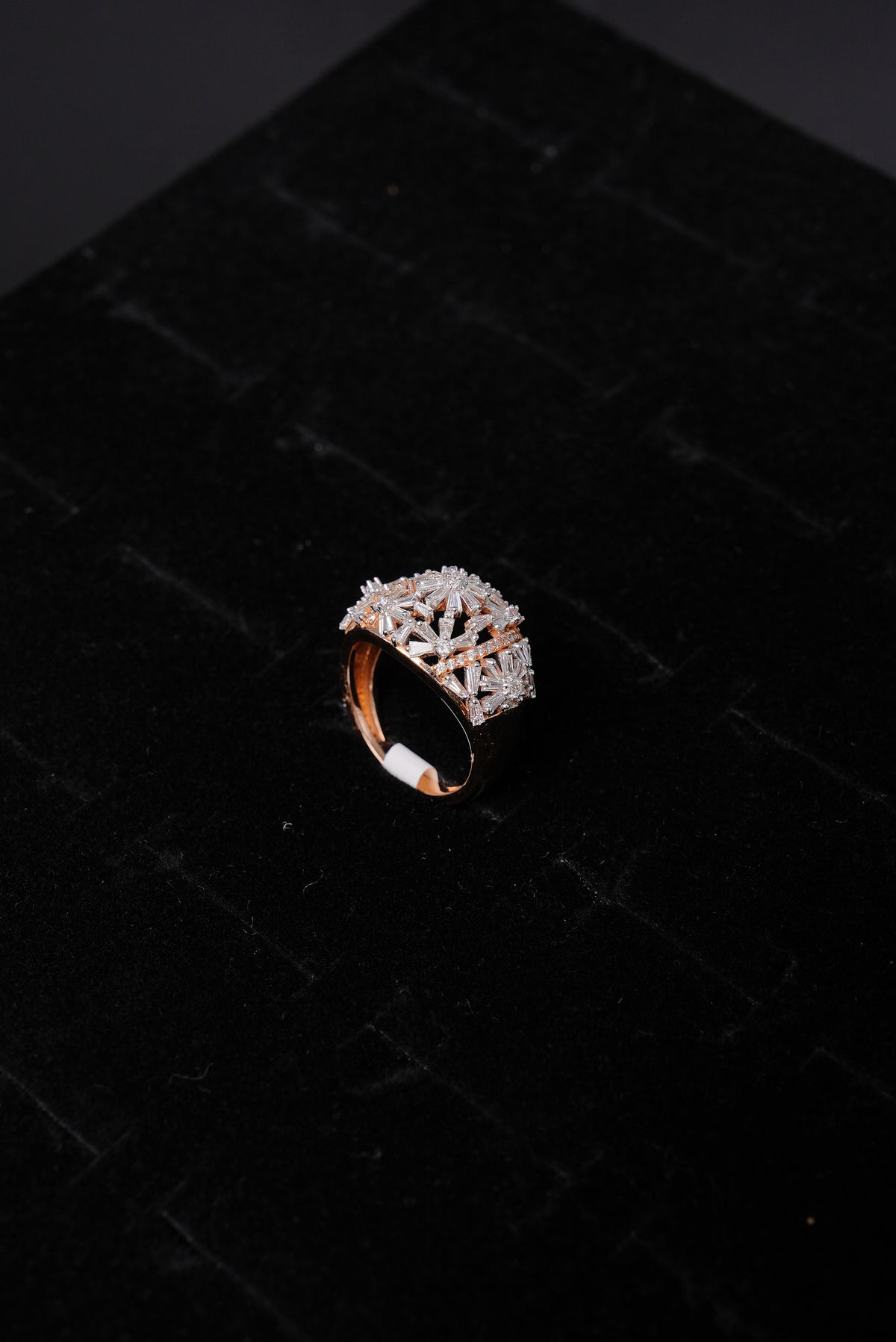 Celestial Diamond Cluster 18K Ladies Ring - RLB3078