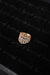 Gilded Lattice Natural Diamond Ladies Ring - RLA2626