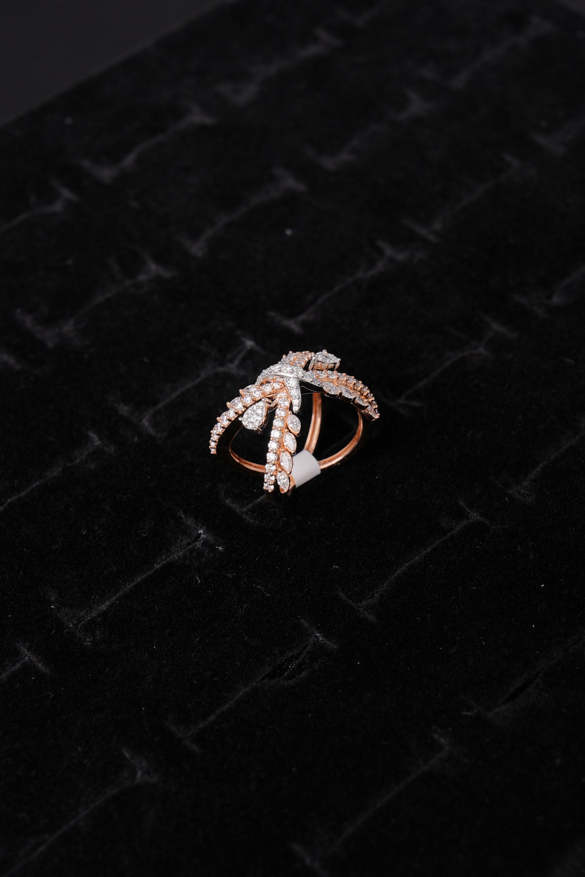 Marquise Silhouette Natural Diamond Ladies Ring - RLA2628