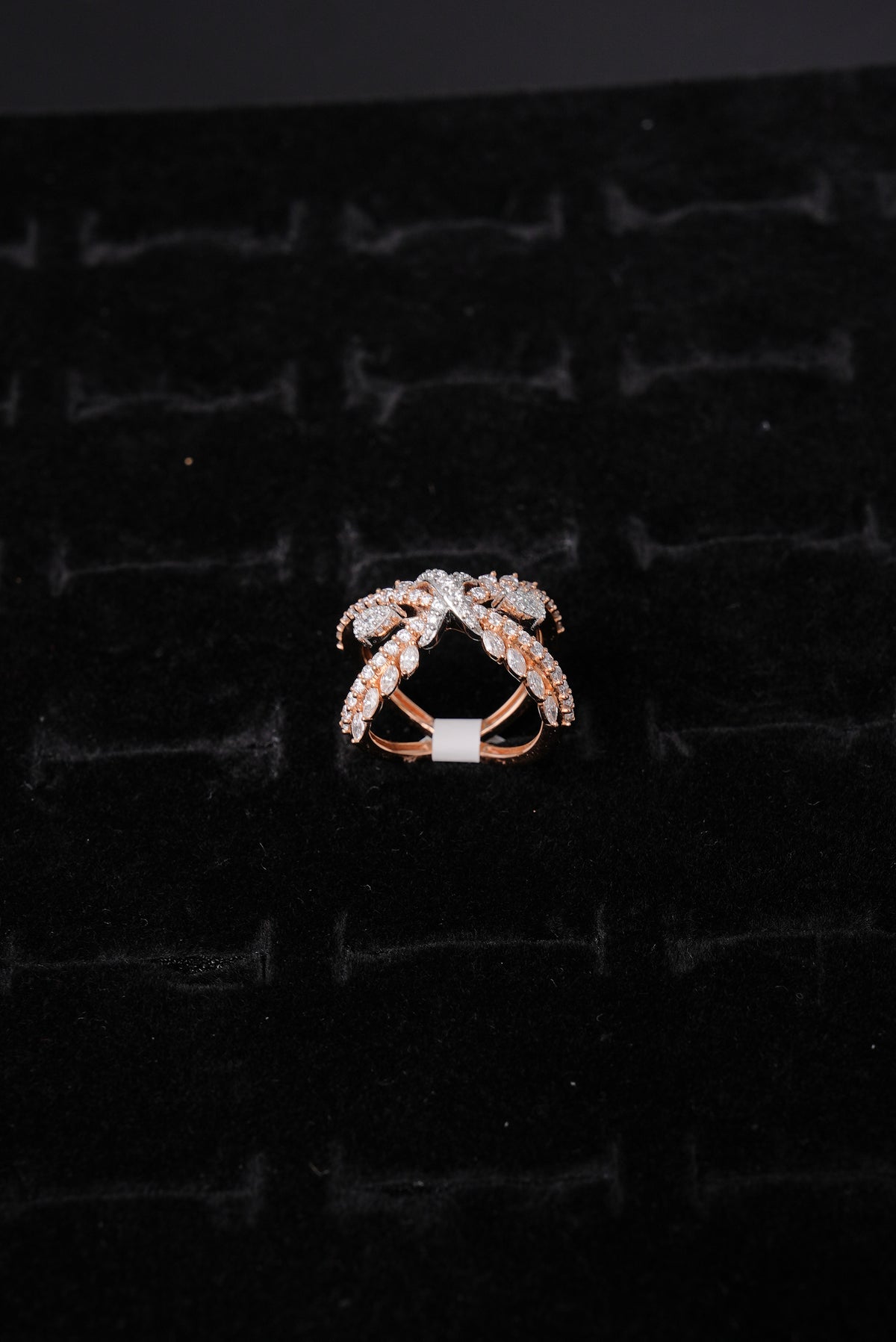 Marquise Silhouette Natural Diamond Ladies Ring - RLA2628