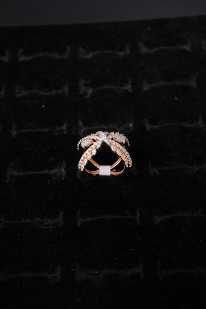 Marquise Silhouette Natural Diamond Ladies Ring - RLA2628