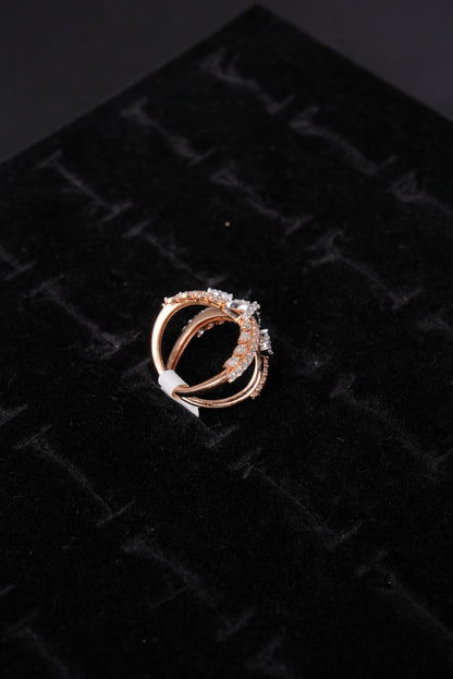 Marquise Silhouette Natural Diamond Ladies Ring - RLA2628