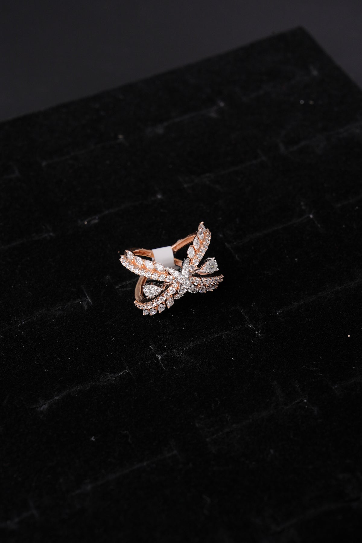 Marquise Silhouette Natural Diamond Ladies Ring - RLA2628