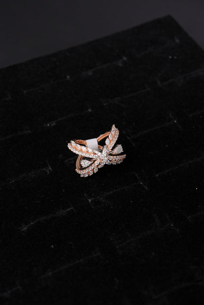 Marquise Silhouette Natural Diamond Ladies Ring - RLA2628