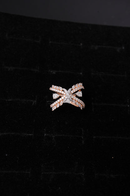 Marquise Silhouette Natural Diamond Ladies Ring - RLA2628
