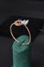 Marquise Diamond 18K Gold Half Bracelet - ZBH340