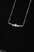 Radiant Knotted Natural Diamond Pendent Of Set - ZPS716